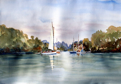 Painting of an "Estuary"
